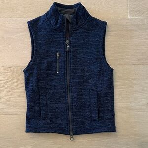 johnnie-O Navy Blue Kids Vest